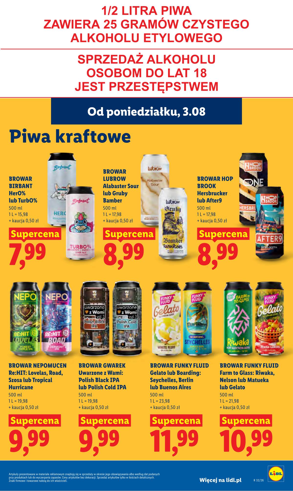 Lidl Lenkija - Gazetka ważna od 3.08 do 5.08 79 puslapis