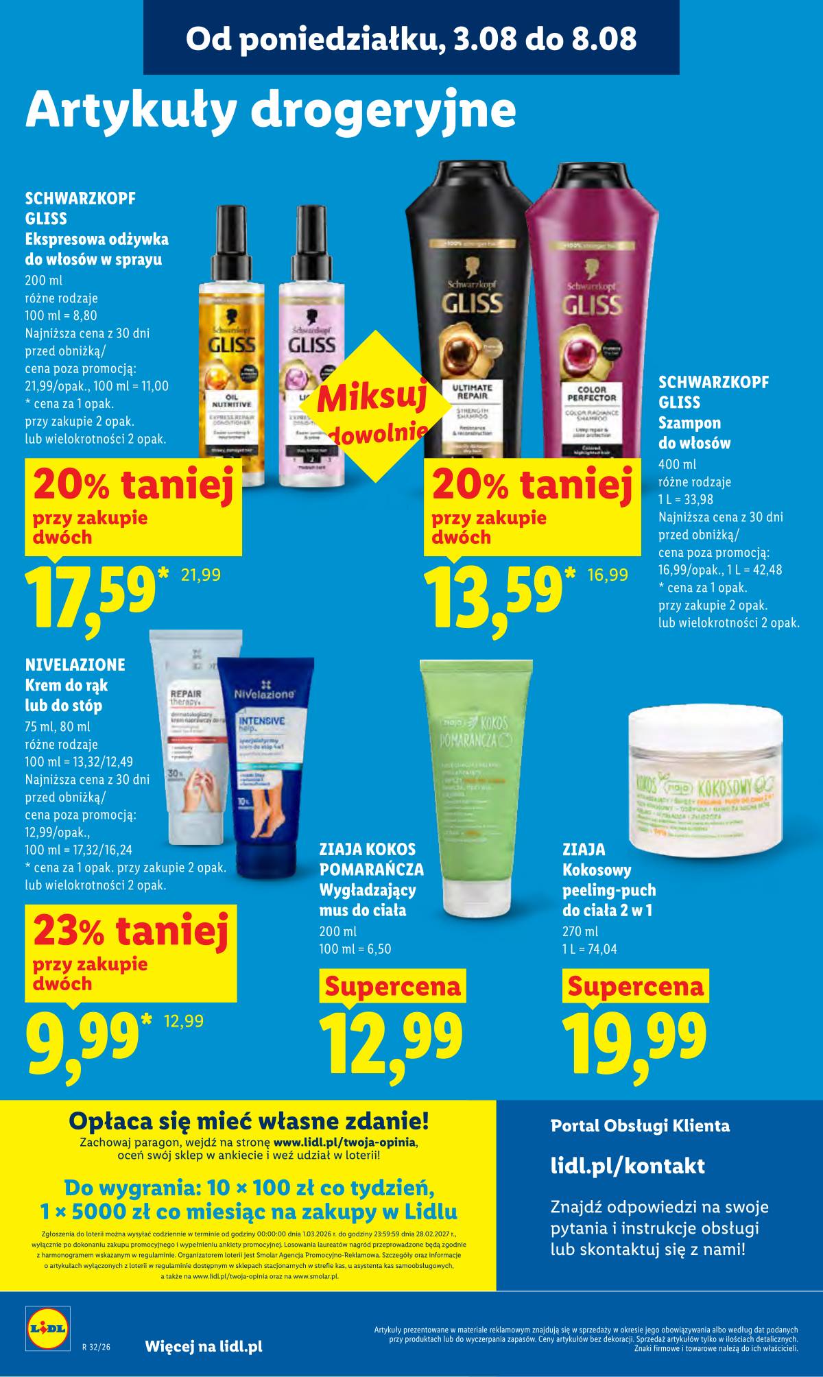 Lidl Lenkija - Gazetka ważna od 3.08 do 5.08 88 puslapis