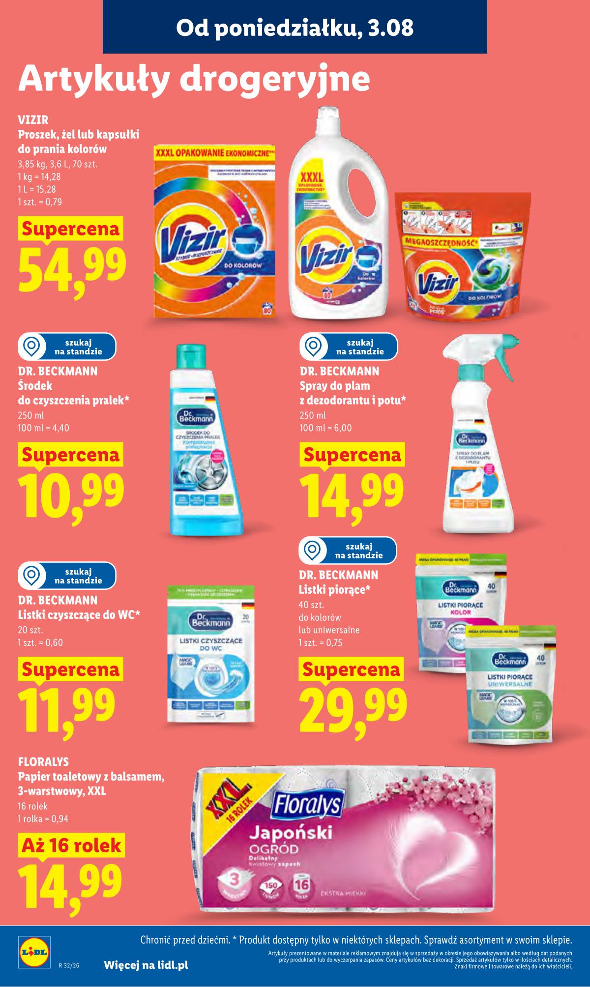 Lidl Lenkija - Gazetka ważna od 3.08 do 5.08 90 puslapis