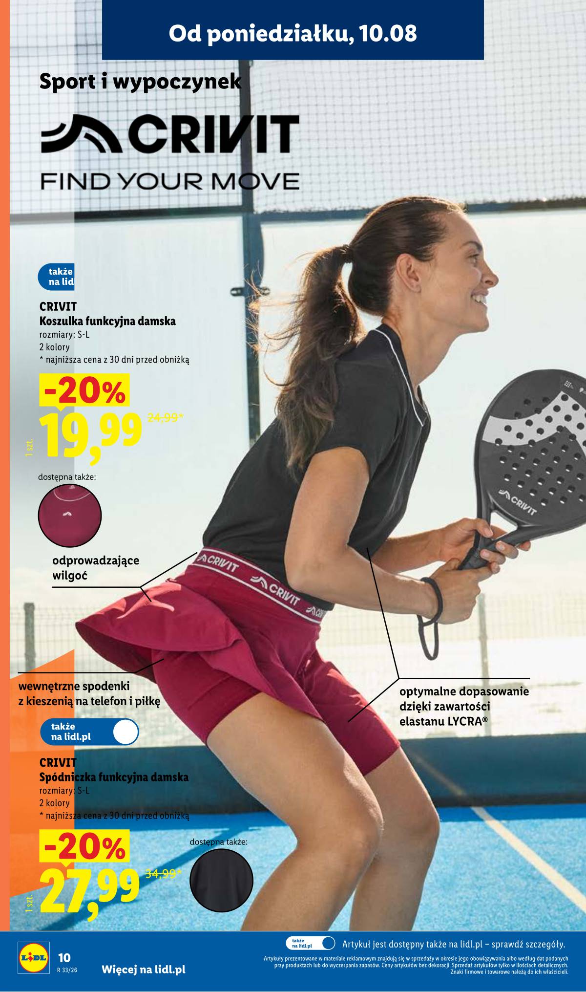 Lidl Lenkija - Gazetka ważna od 10.08. do 14.08. 10 puslapis