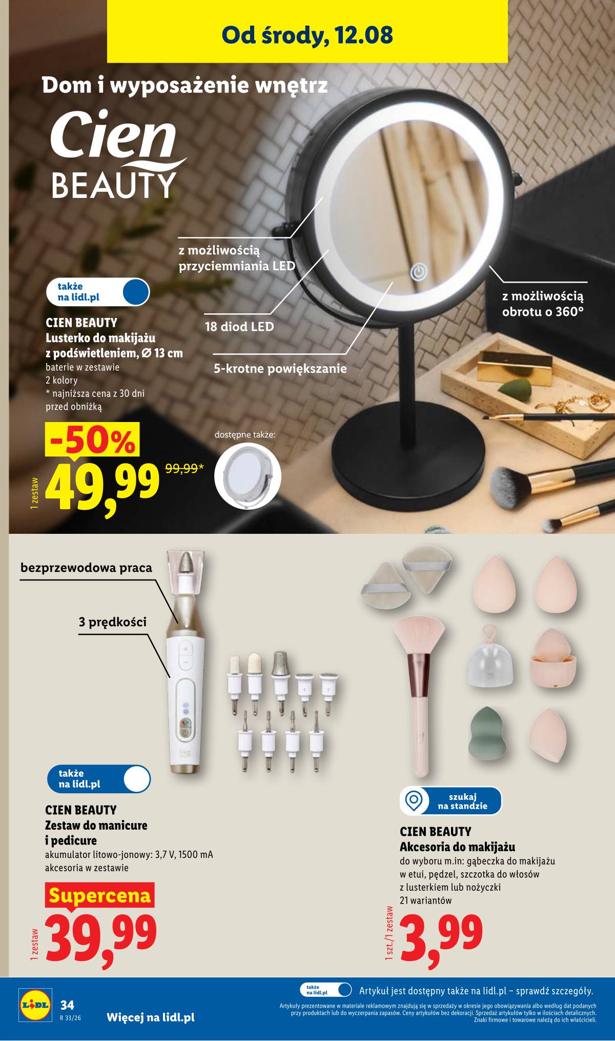 Lidl Lenkija - Gazetka ważna od 10.08. do 14.08. 44 puslapis