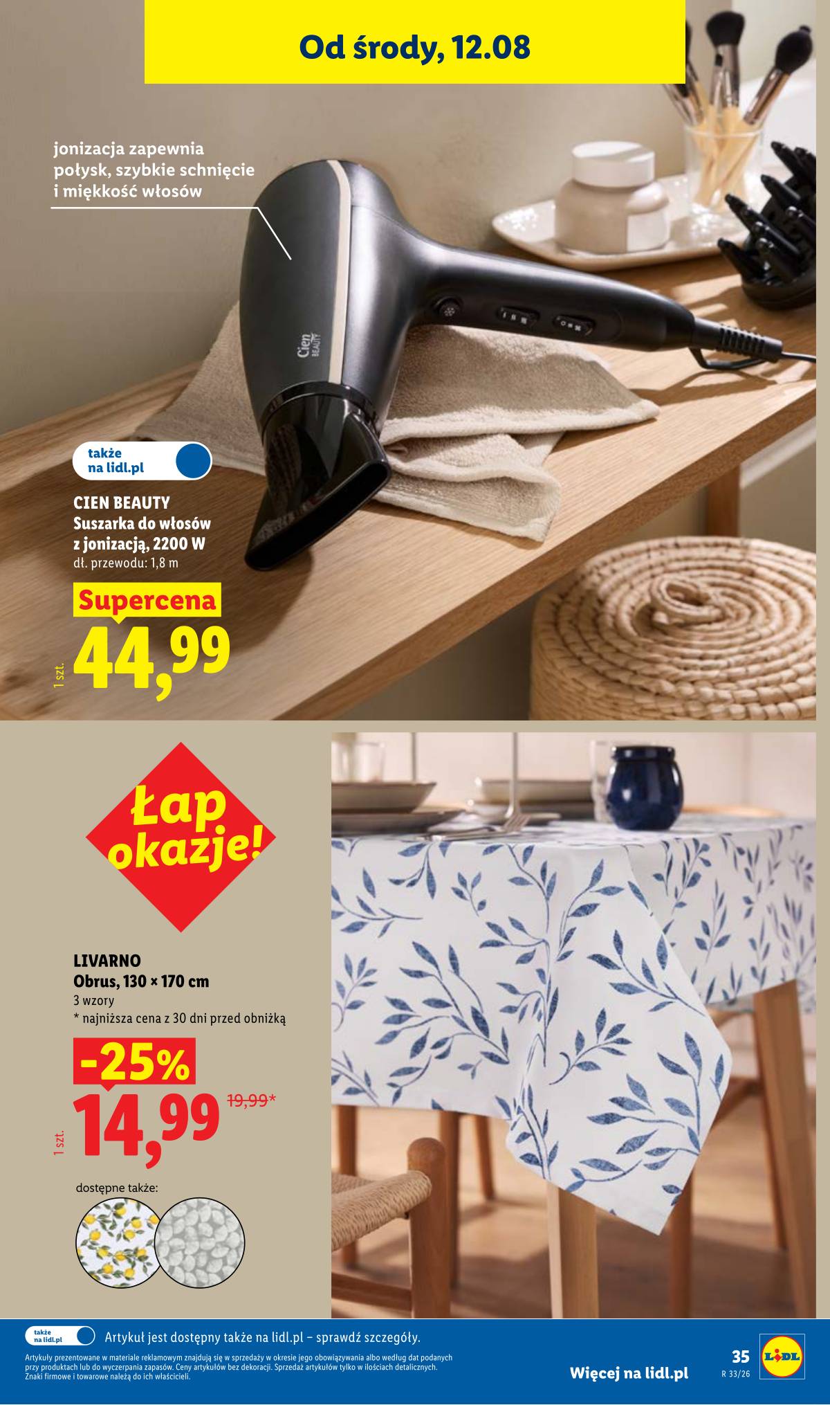 Lidl Lenkija - Gazetka ważna od 10.08. do 14.08. 45 puslapis