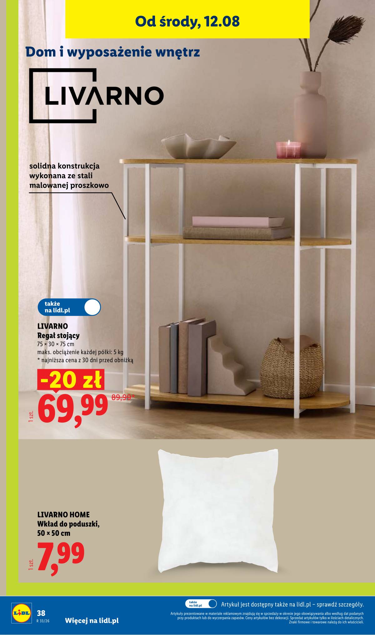 Lidl Lenkija - Gazetka ważna od 10.08. do 14.08. 48 puslapis