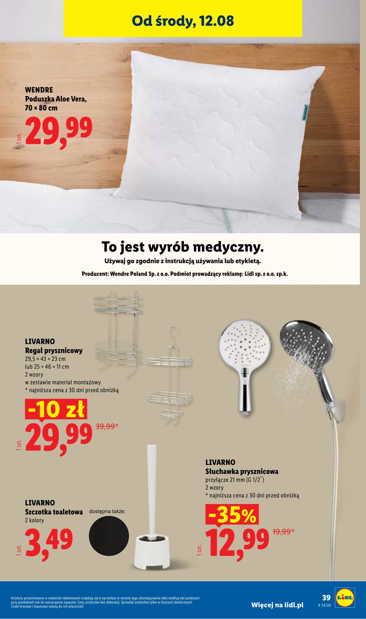 Lidl Lenkija - Gazetka ważna od 10.08. do 14.08. 49 puslapis