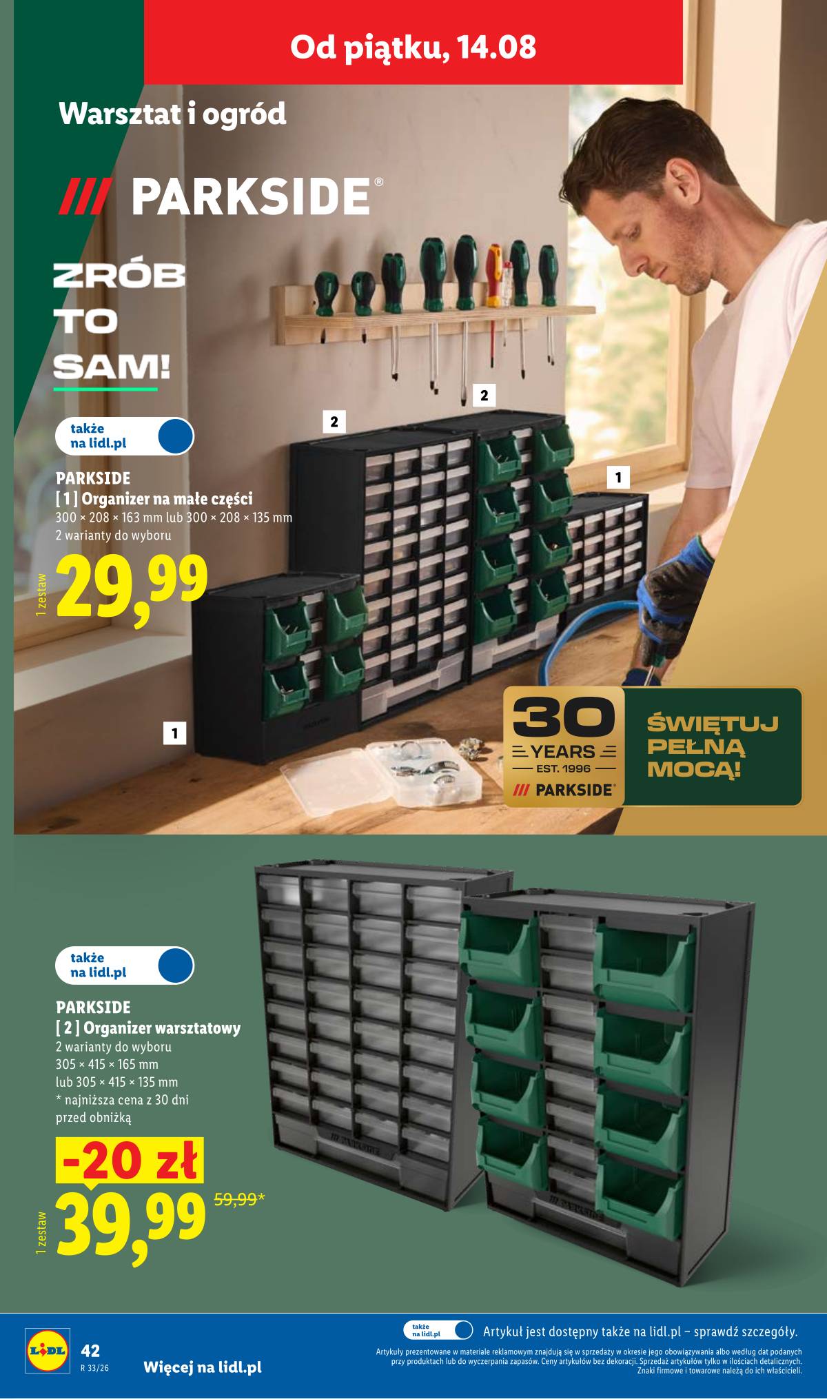 Lidl Lenkija - Gazetka ważna od 10.08. do 14.08. 52 puslapis