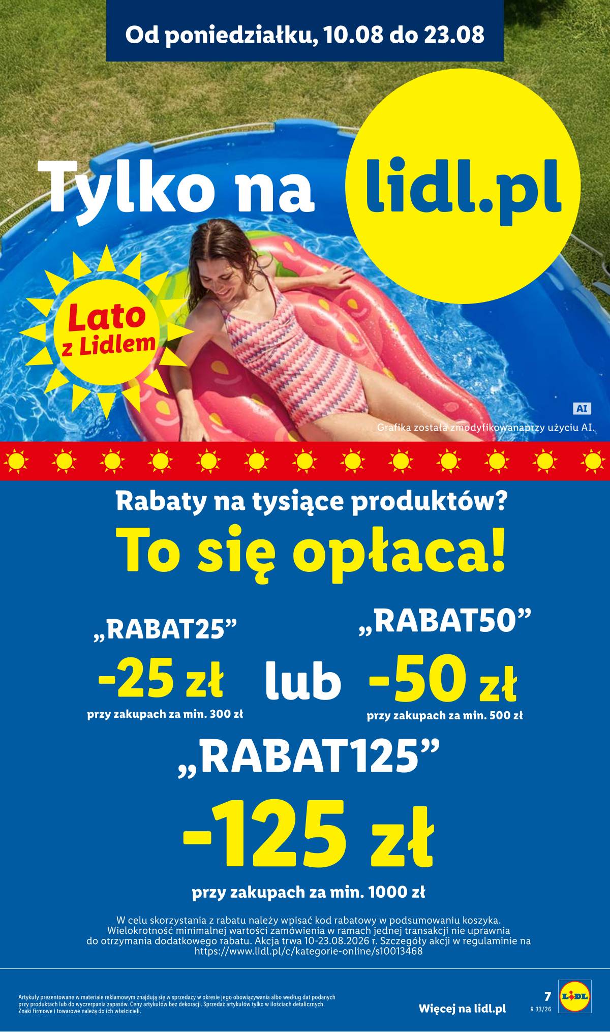 Lidl Lenkija - Gazetka ważna od 10.08. do 14.08. 7 puslapis