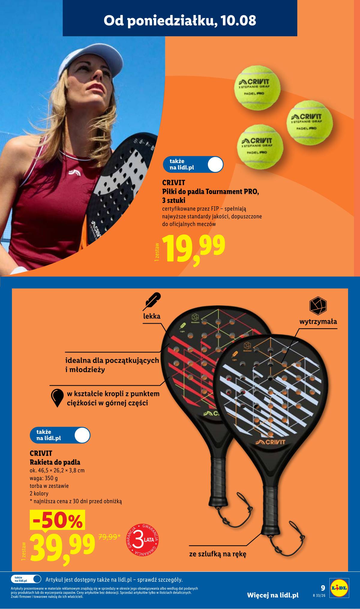 Lidl Lenkija - Gazetka ważna od 10.08. do 14.08. 9 puslapis