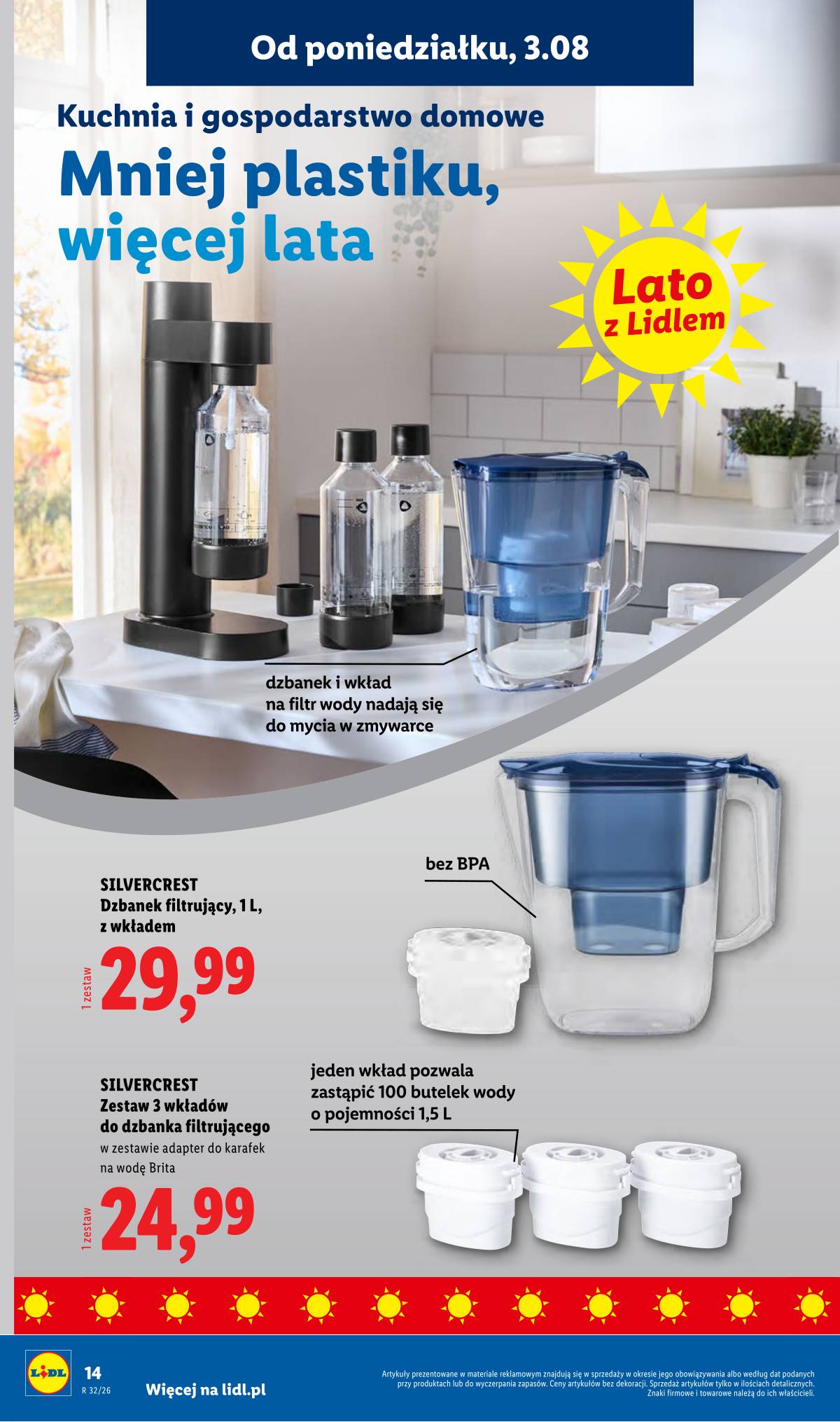 Lidl Lenkija - Gazetka ważna od 03.08. do 08.08. 16 puslapis