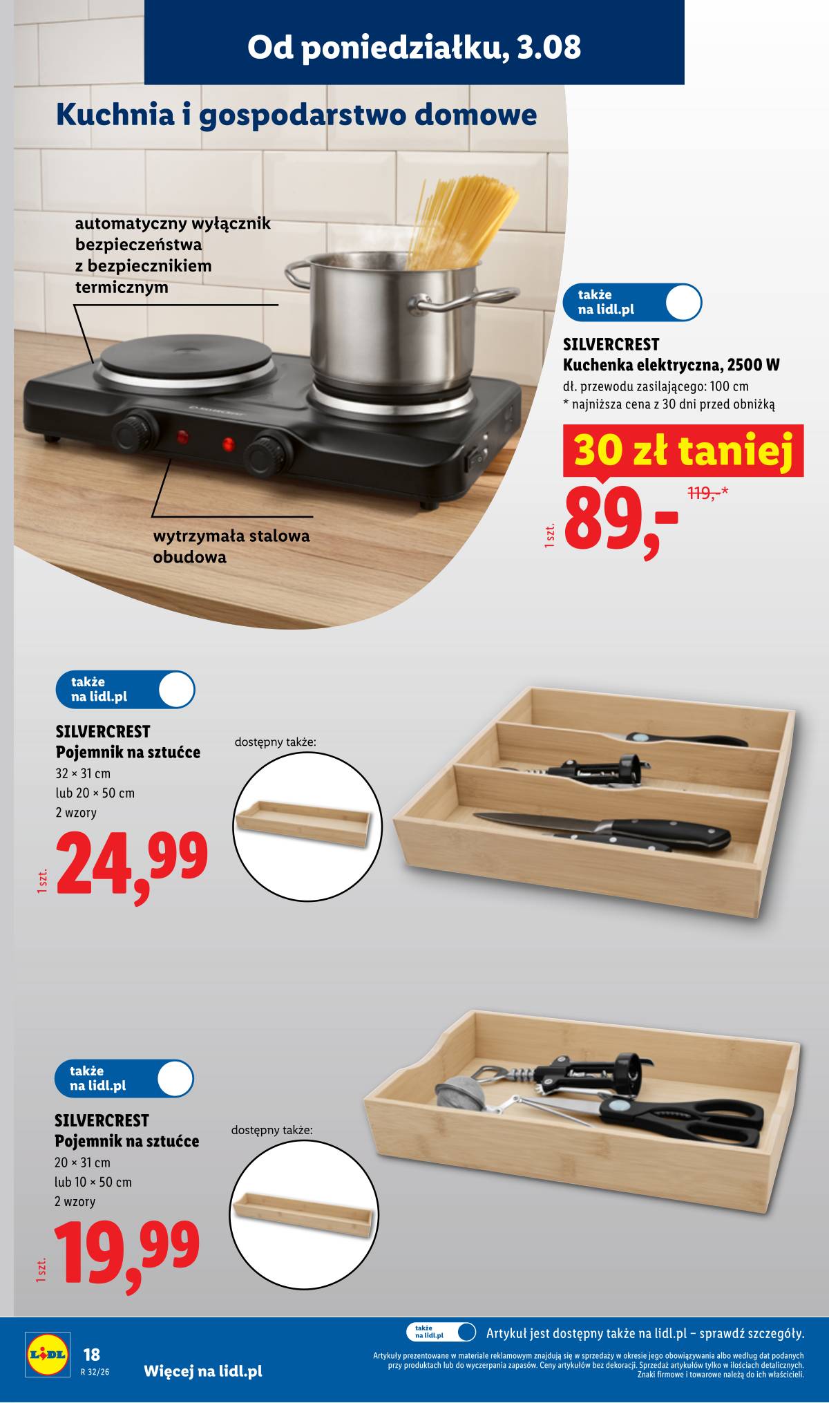 Lidl Lenkija - Gazetka ważna od 03.08. do 08.08. 20 puslapis