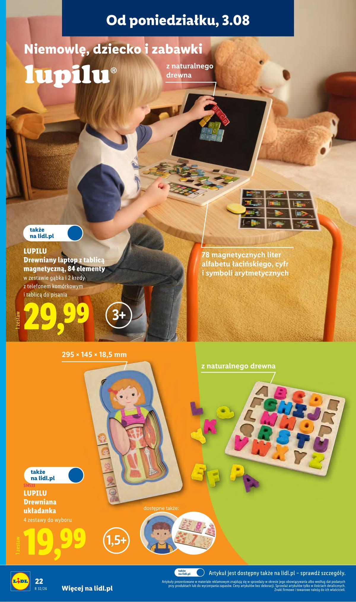 Lidl Lenkija - Gazetka ważna od 03.08. do 08.08. 26 puslapis