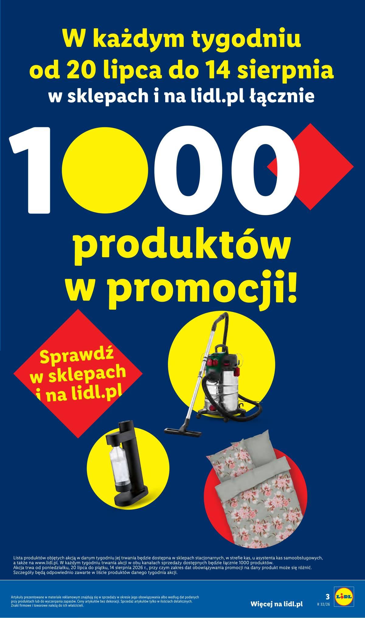 Lidl Lenkija - Gazetka ważna od 03.08. do 08.08. 3 puslapis