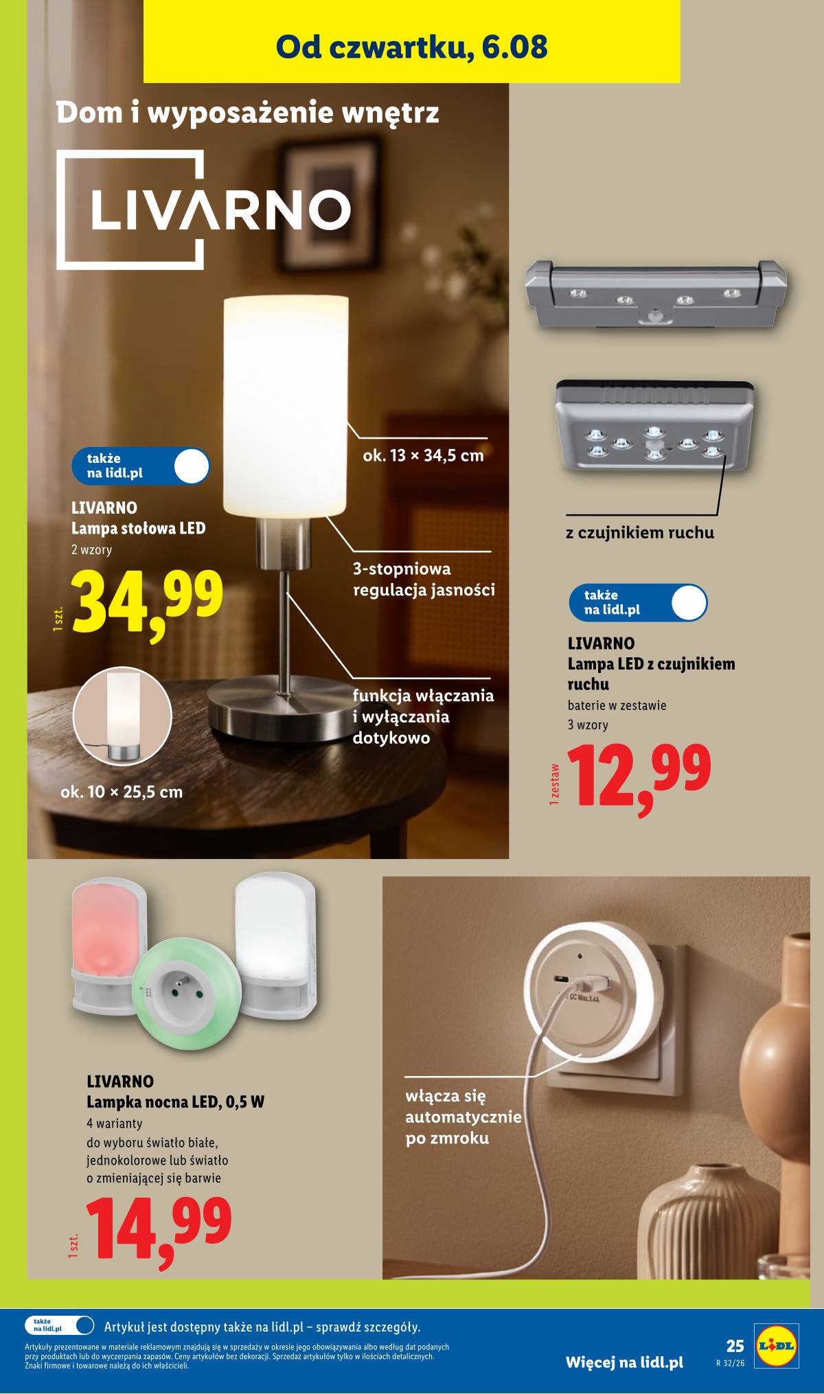 Lidl Lenkija - Gazetka ważna od 03.08. do 08.08. 33 puslapis