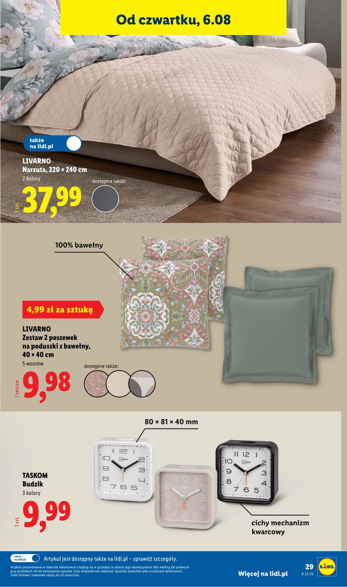 Lidl Lenkija - Gazetka ważna od 03.08. do 08.08. 37 puslapis