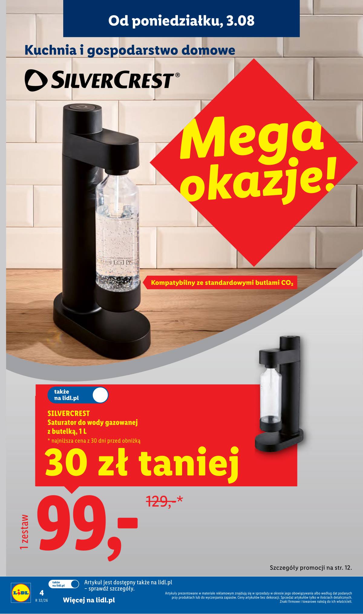 Lidl Lenkija - Gazetka ważna od 03.08. do 08.08. 4 puslapis