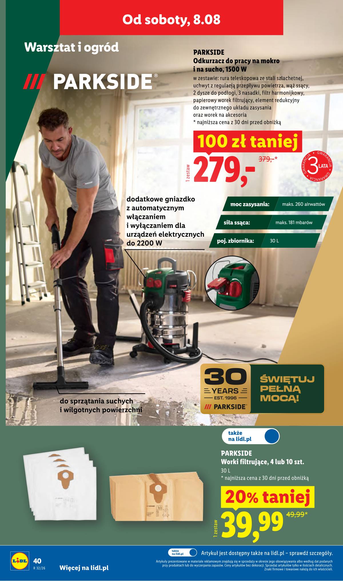 Lidl Lenkija - Gazetka ważna od 03.08. do 08.08. 48 puslapis