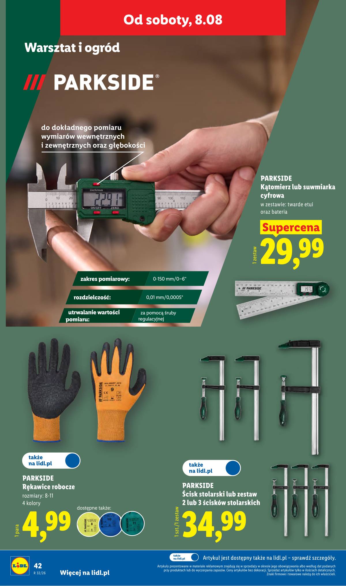 Lidl Lenkija - Gazetka ważna od 03.08. do 08.08. 50 puslapis