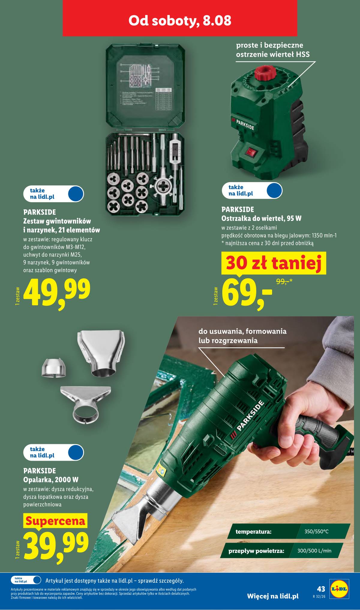 Lidl Lenkija - Gazetka ważna od 03.08. do 08.08. 51 puslapis