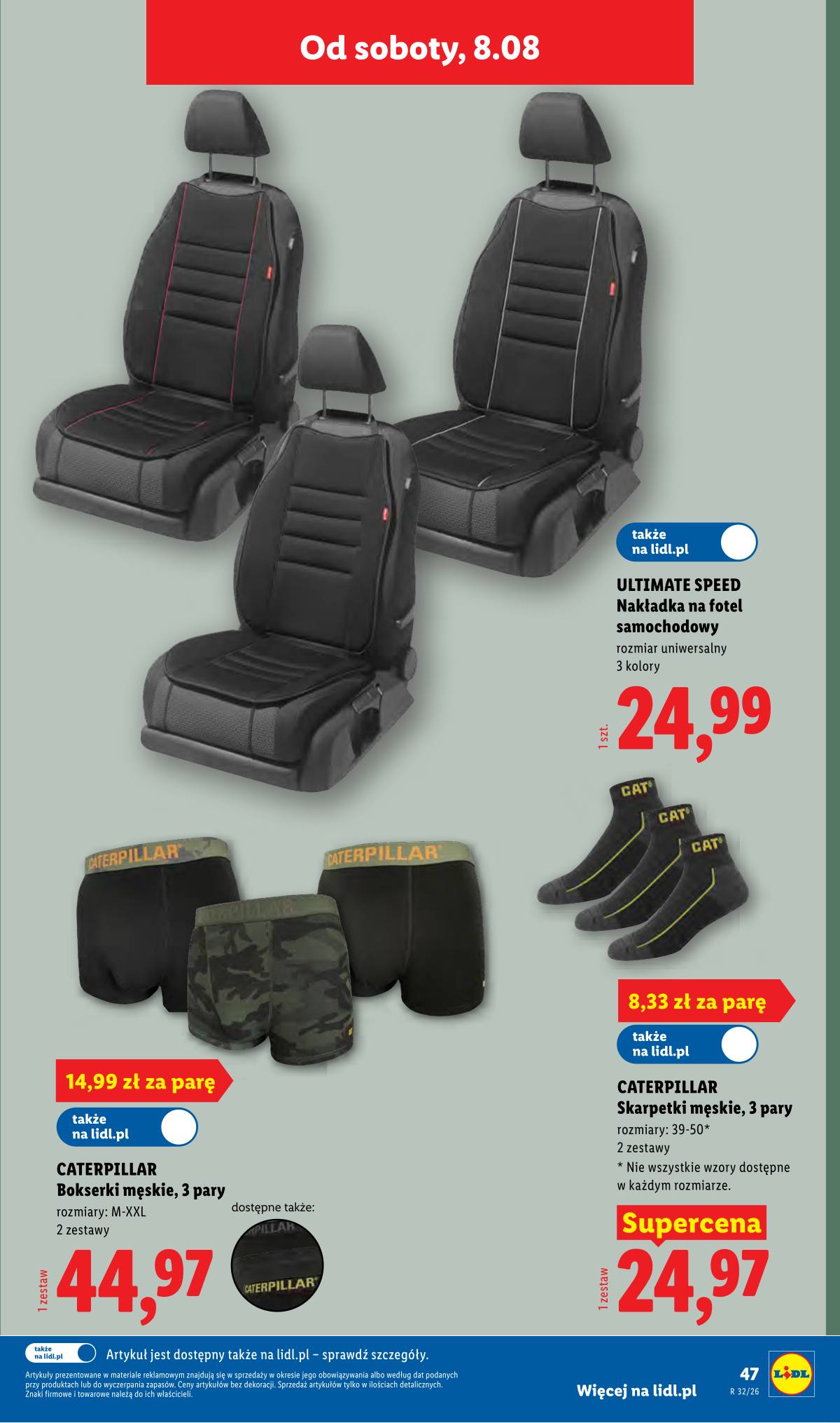 Lidl Lenkija - Gazetka ważna od 03.08. do 08.08. 55 puslapis
