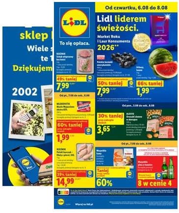 Lidl Lenkija - Gazetka ważna od 6.08 do 8.08 2026-08-06 – 2026-08-08