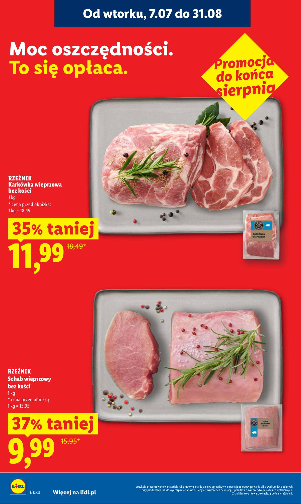 Lidl Lenkija - Gazetka ważna od 6.08 do 8.08 18 puslapis