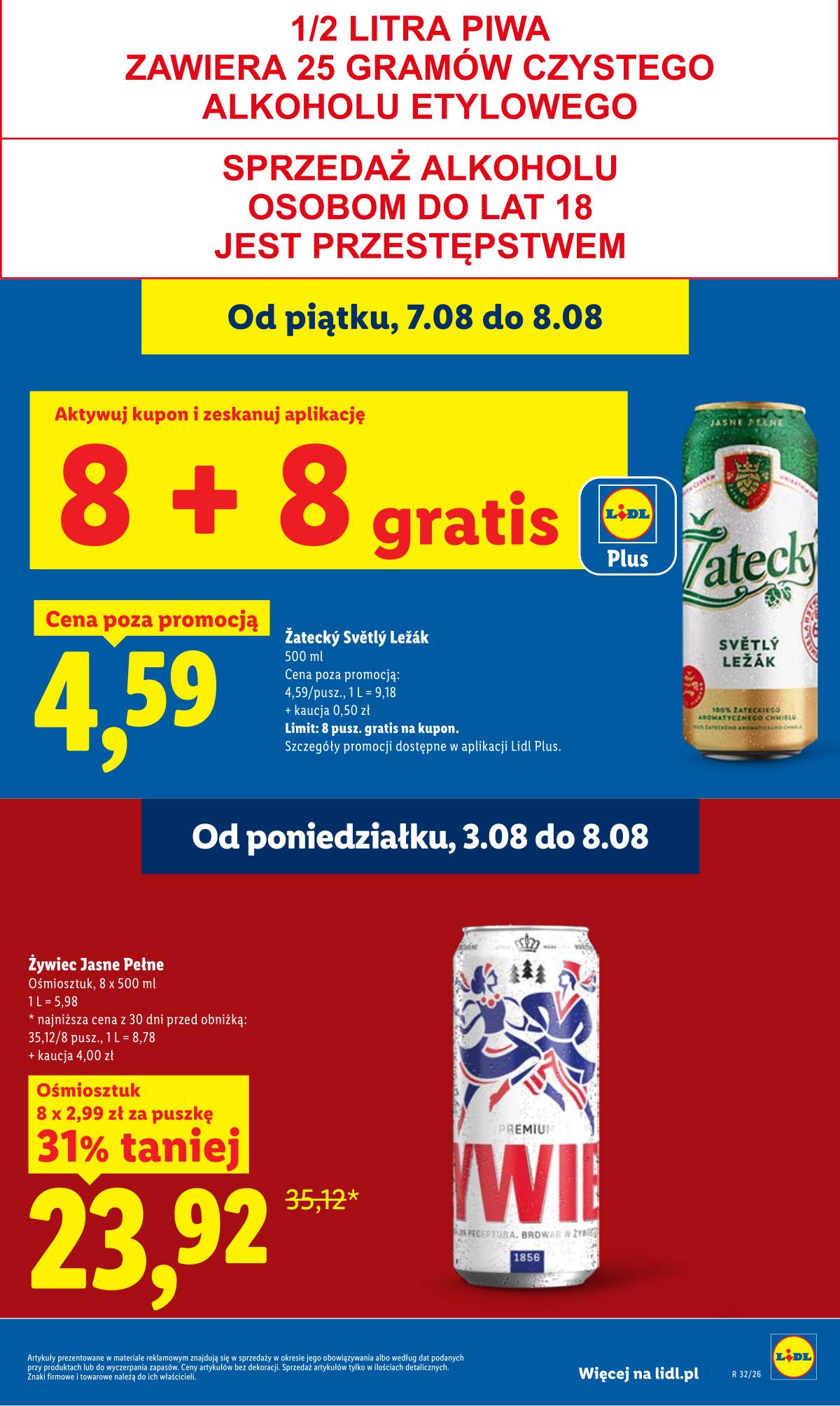 Lidl Lenkija - Gazetka ważna od 6.08 do 8.08 25 puslapis