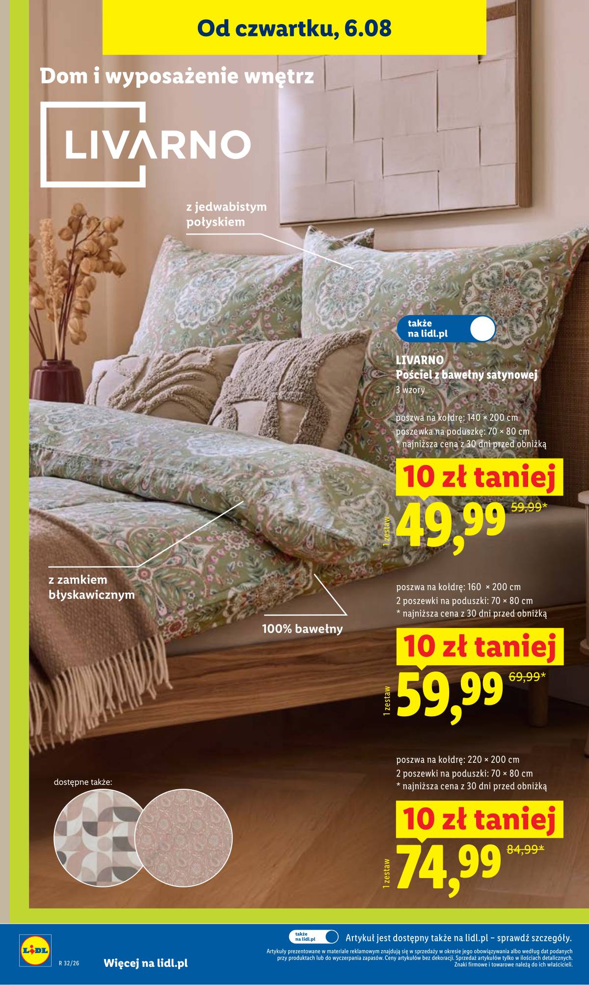 Lidl Lenkija - Gazetka ważna od 6.08 do 8.08 40 puslapis