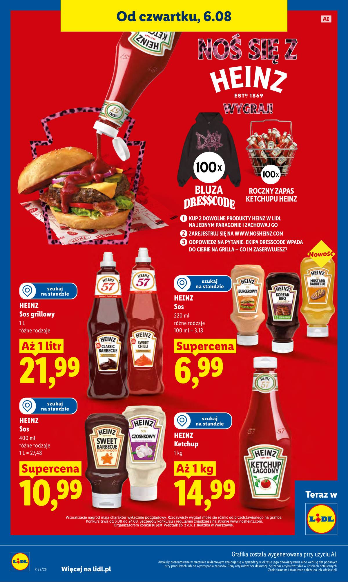 Lidl Lenkija - Gazetka ważna od 6.08 do 8.08 52 puslapis
