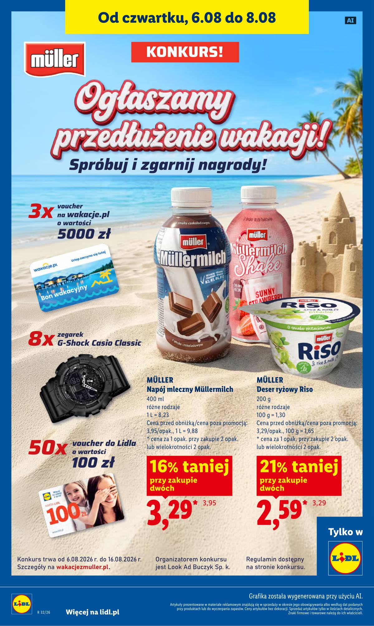 Lidl Lenkija - Gazetka ważna od 6.08 do 8.08 60 puslapis