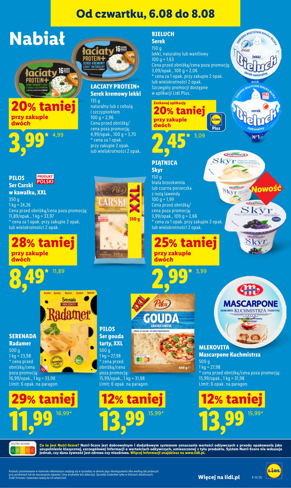 Lidl Lenkija - Gazetka ważna od 6.08 do 8.08 61 puslapis