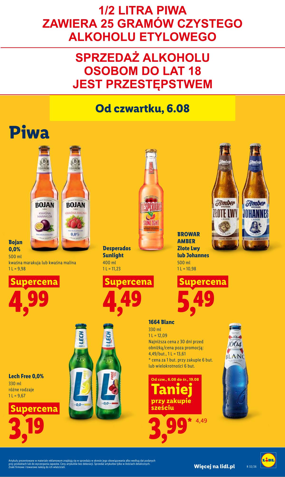 Lidl Lenkija - Gazetka ważna od 6.08 do 8.08 73 puslapis