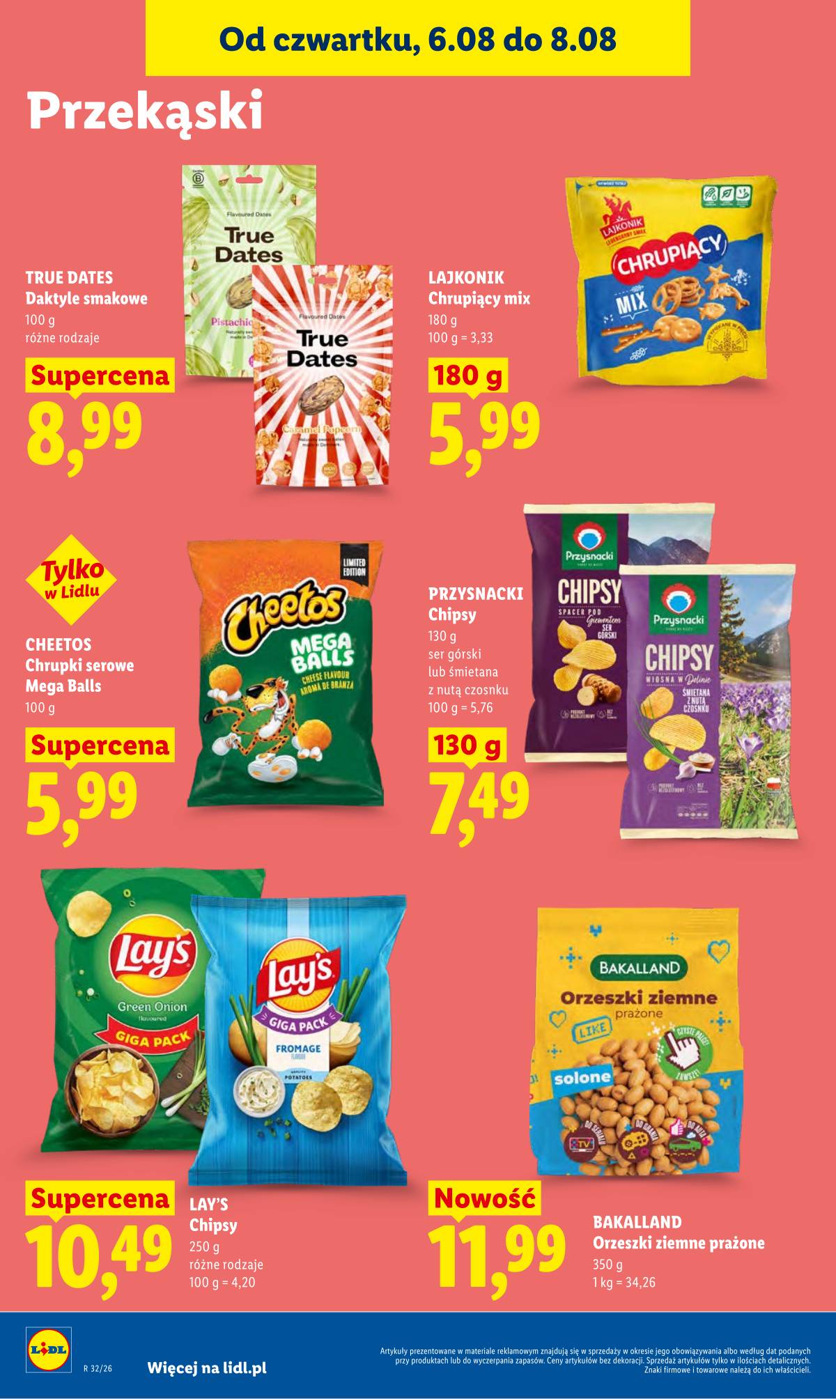 Lidl Lenkija - Gazetka ważna od 6.08 do 8.08 80 puslapis