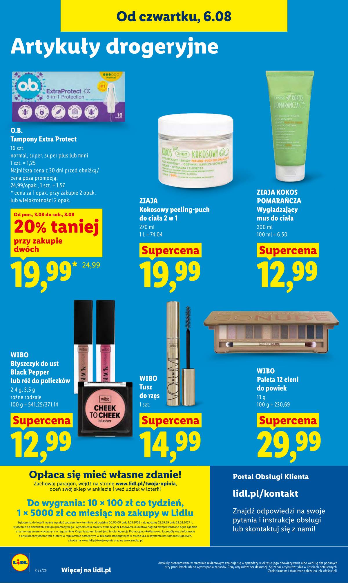Lidl Lenkija - Gazetka ważna od 6.08 do 8.08 84 puslapis