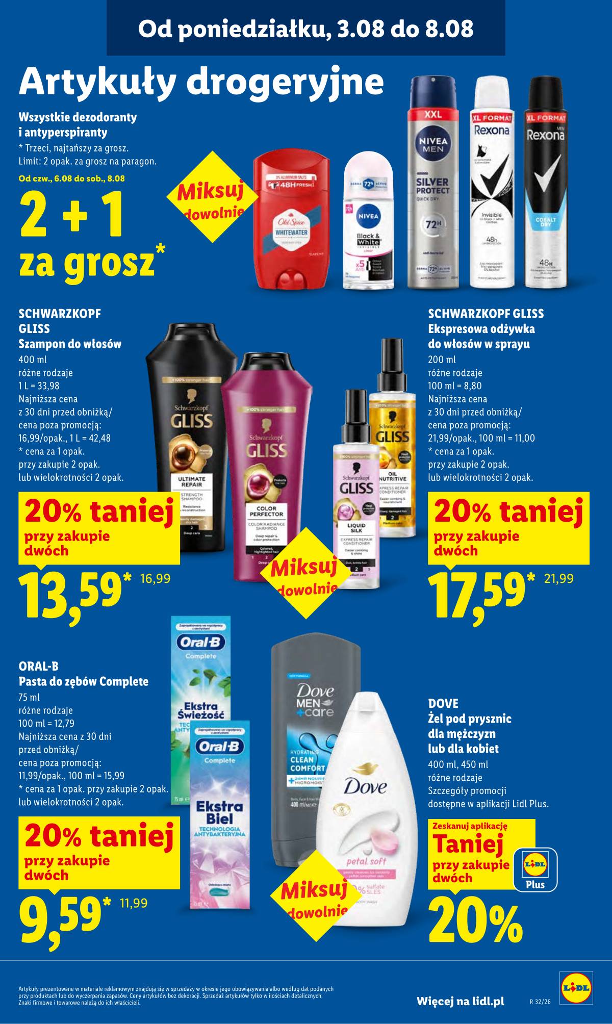 Lidl Lenkija - Gazetka ważna od 6.08 do 8.08 85 puslapis