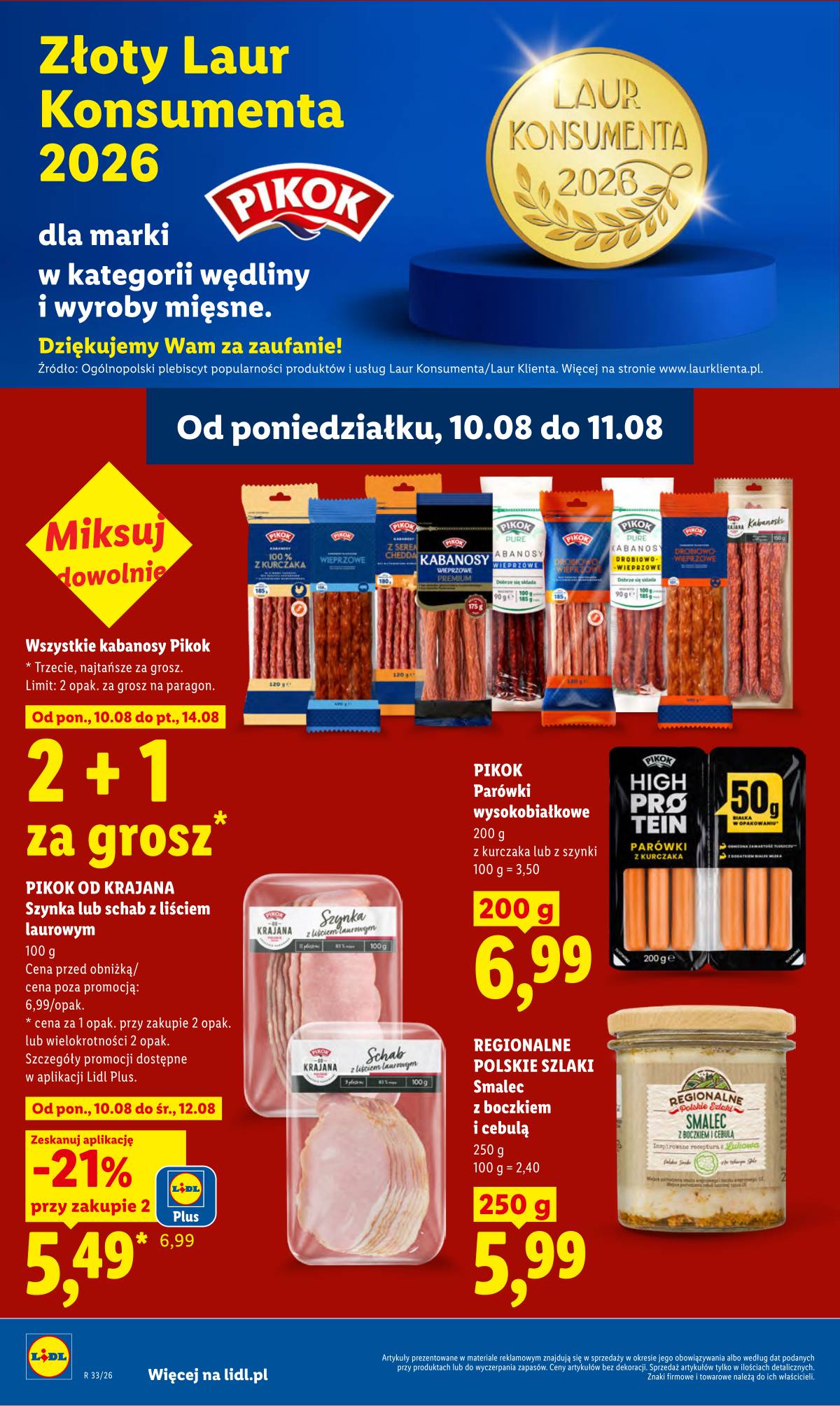 Lidl Lenkija - Gazetka ważna od 10.08 do 11.08 60 puslapis