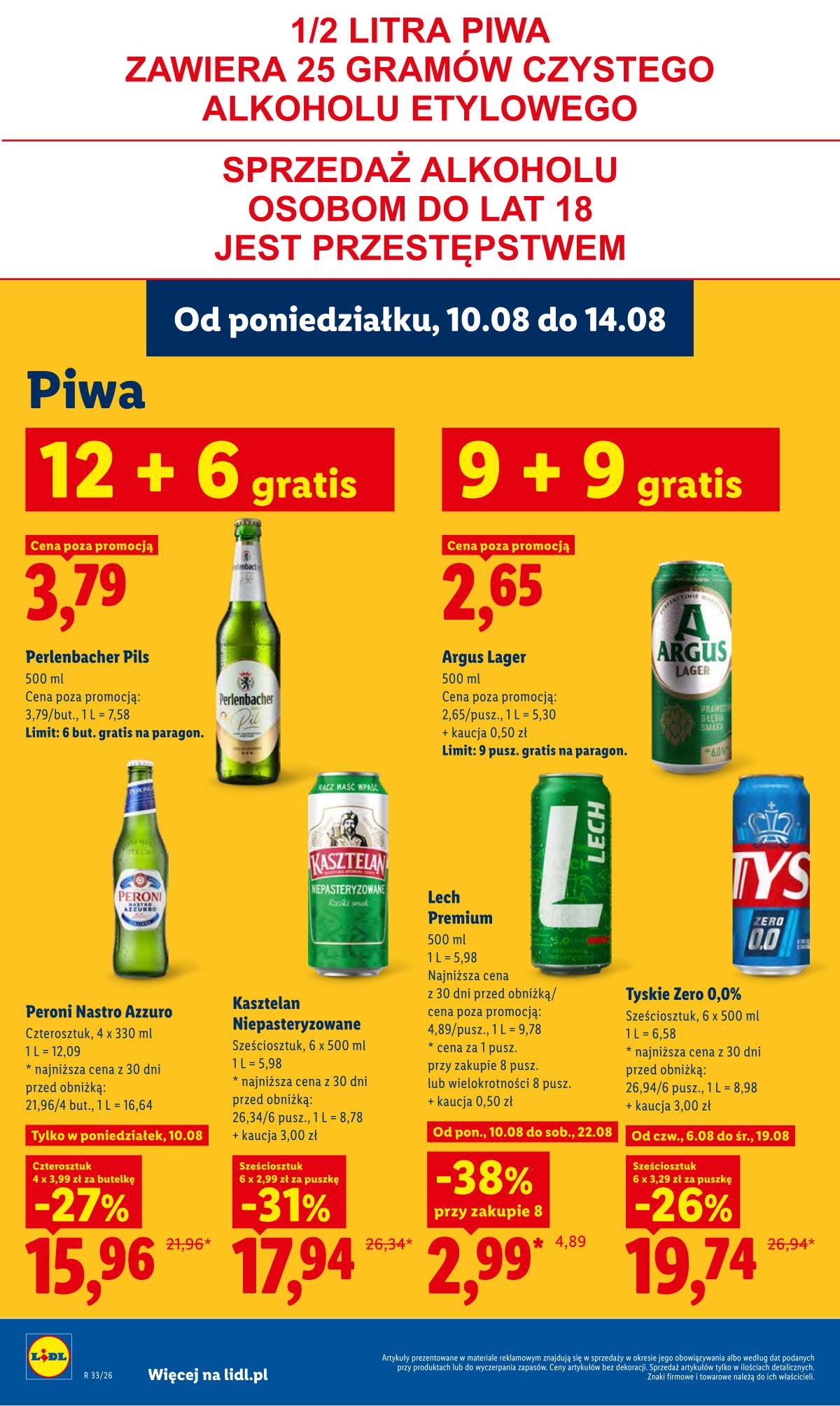 Lidl Lenkija - Gazetka ważna od 10.08 do 11.08 74 puslapis