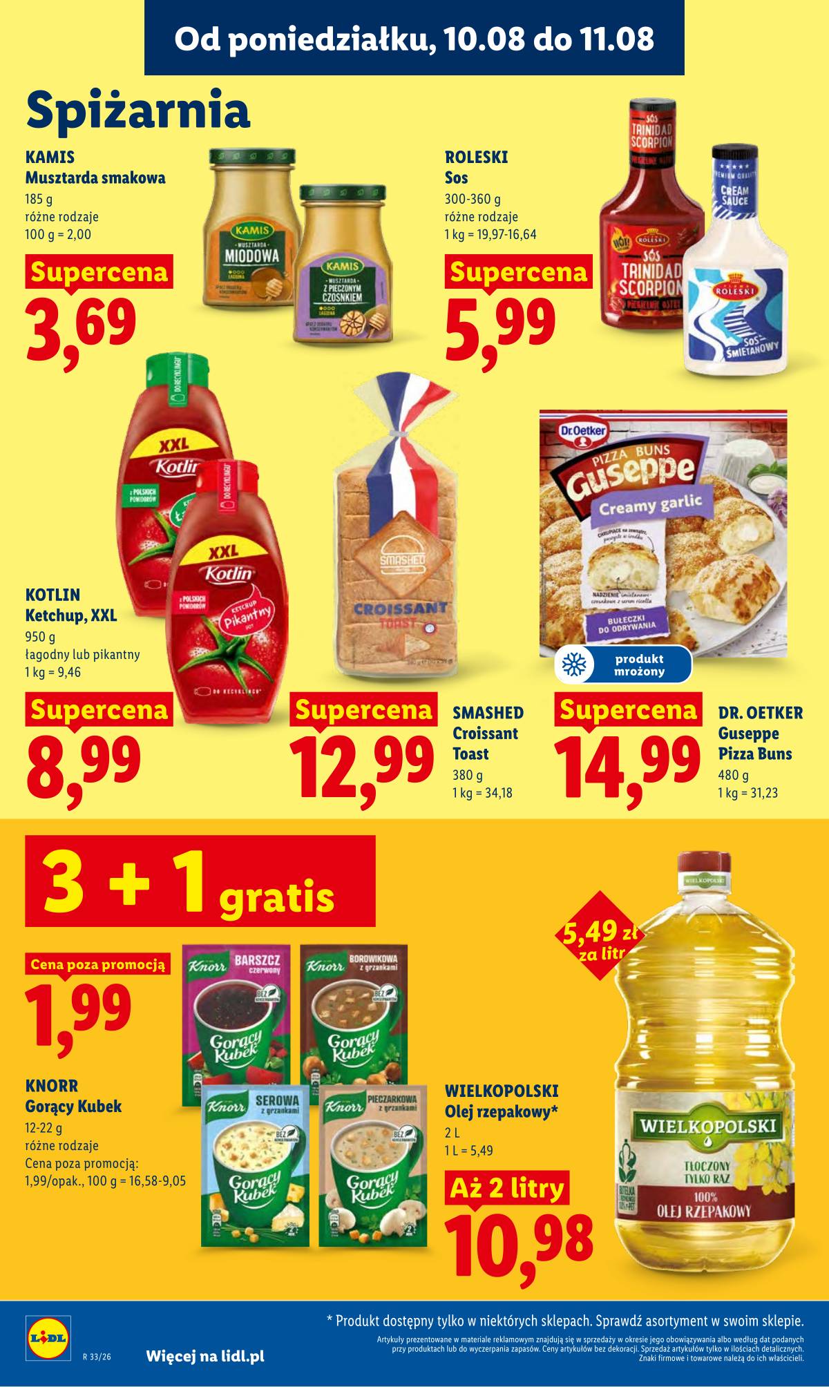 Lidl Lenkija - Gazetka ważna od 10.08 do 11.08 84 puslapis