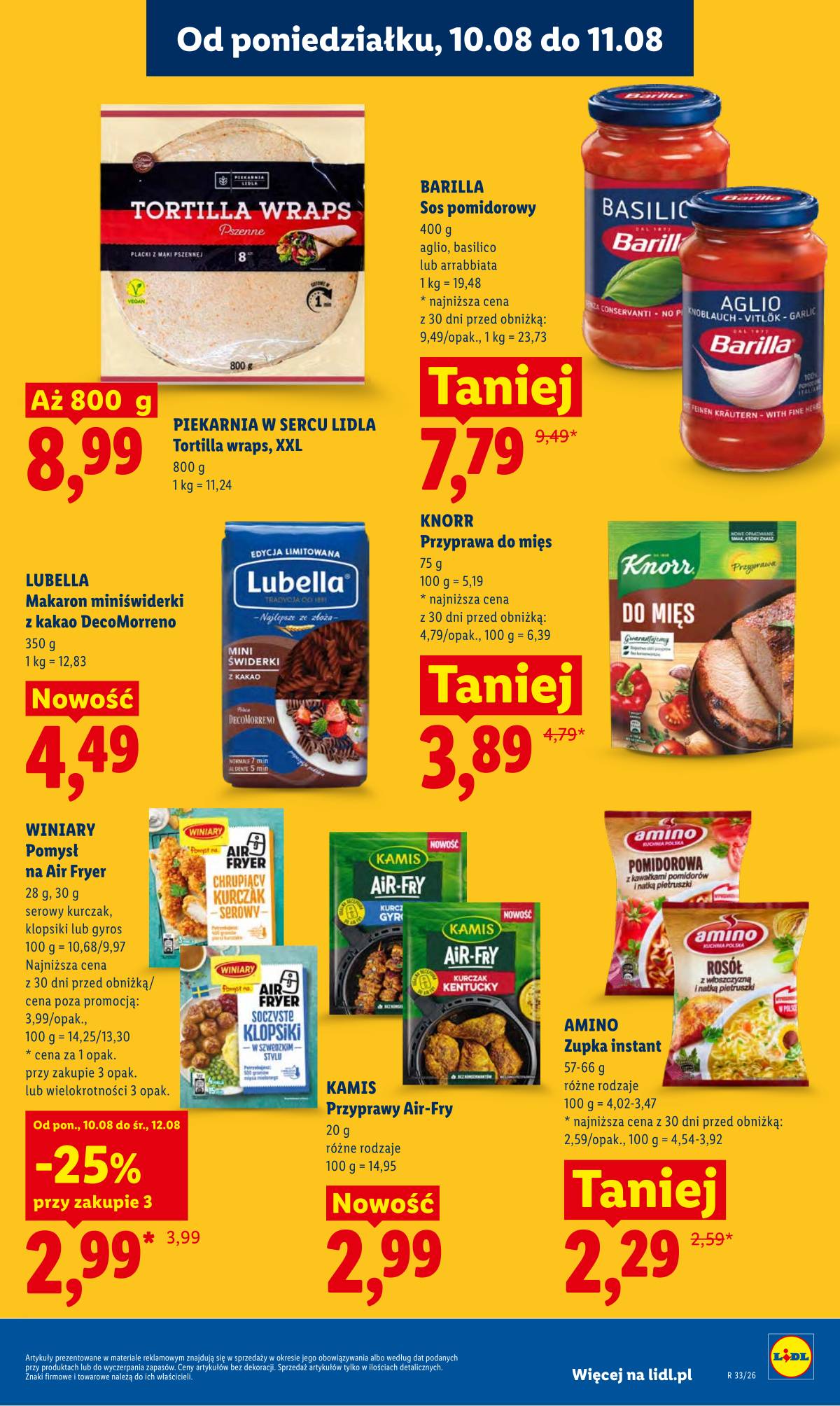 Lidl Lenkija - Gazetka ważna od 10.08 do 11.08 85 puslapis