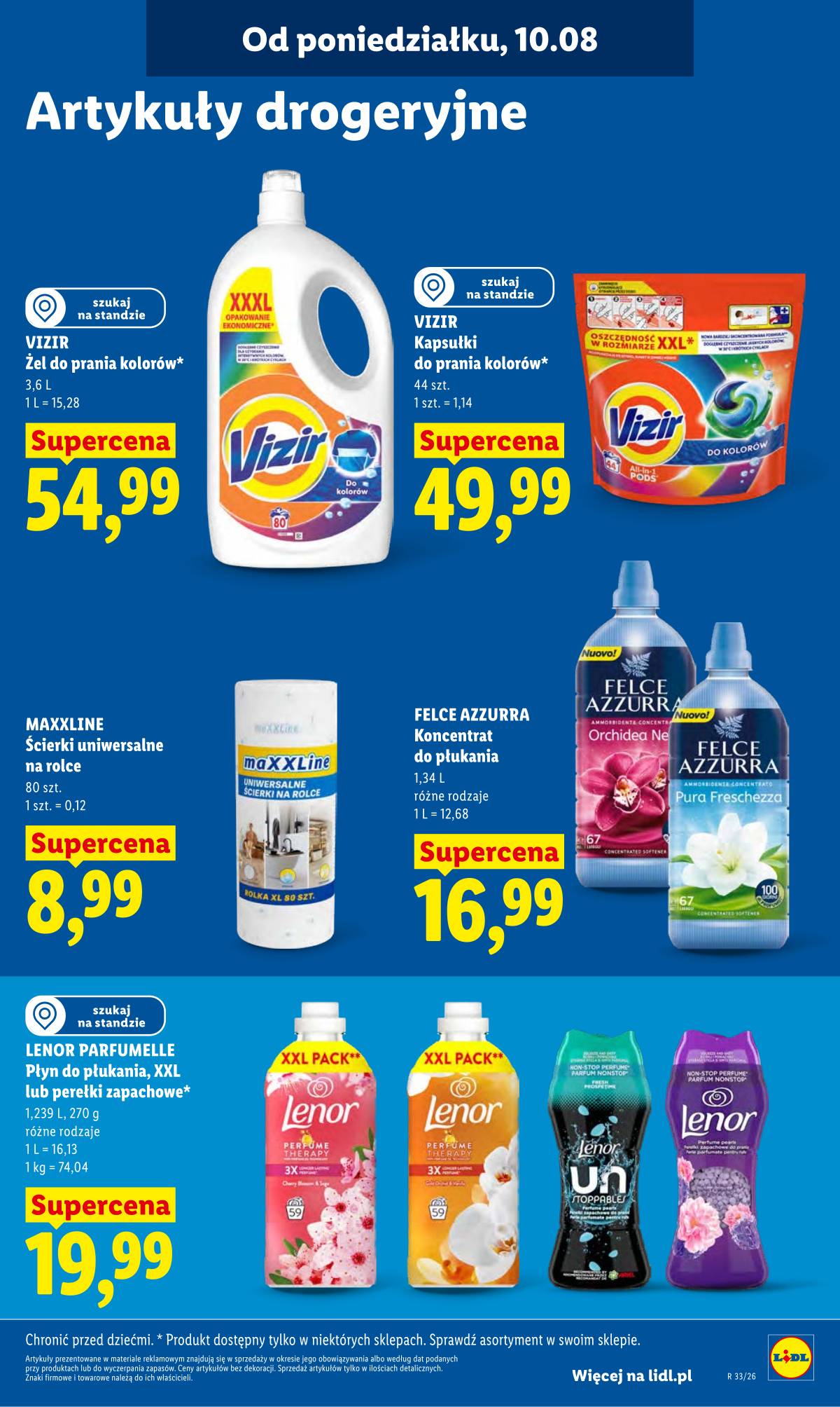 Lidl Lenkija - Gazetka ważna od 10.08 do 11.08 91 puslapis
