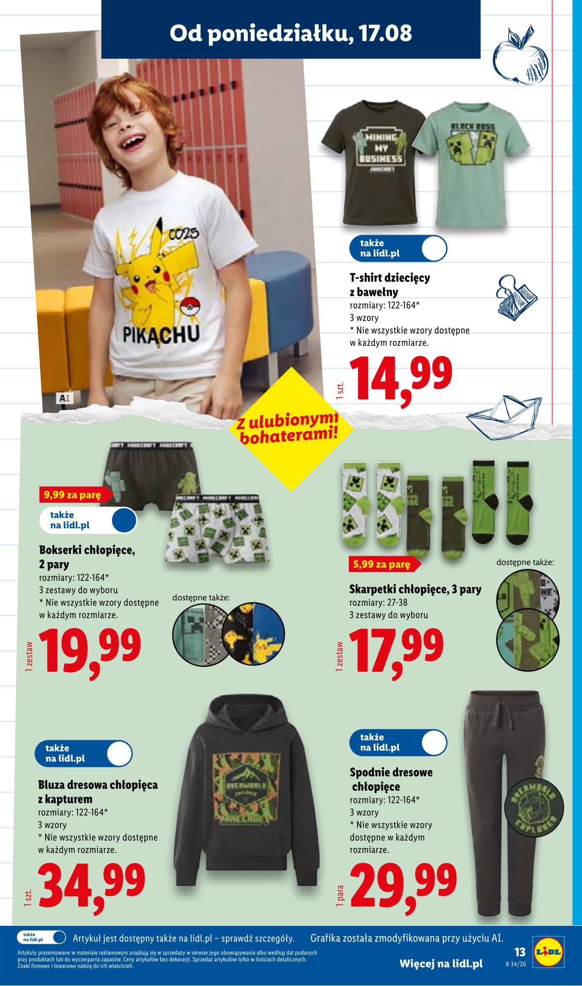 Lidl Lenkija - Gazetka ważna od 17.08. do 22.08. 13 puslapis