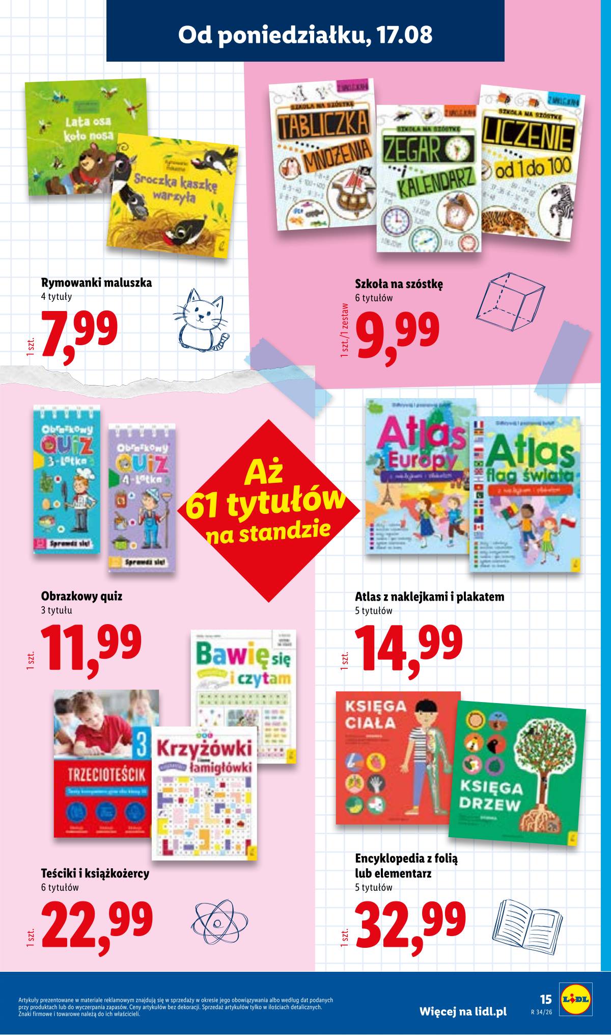 Lidl Lenkija - Gazetka ważna od 17.08. do 22.08. 15 puslapis