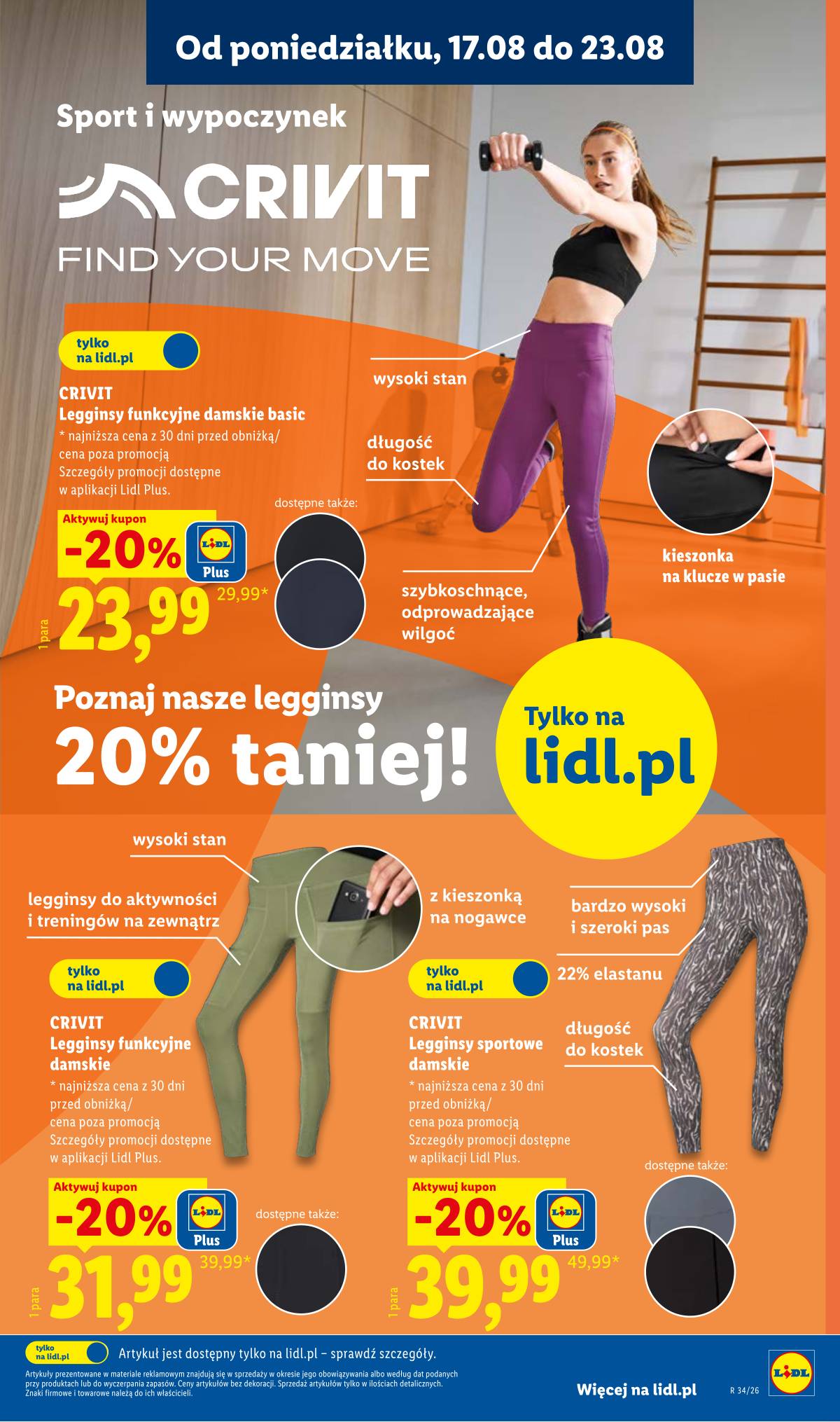 Lidl Lenkija - Gazetka ważna od 17.08. do 22.08. 19 puslapis