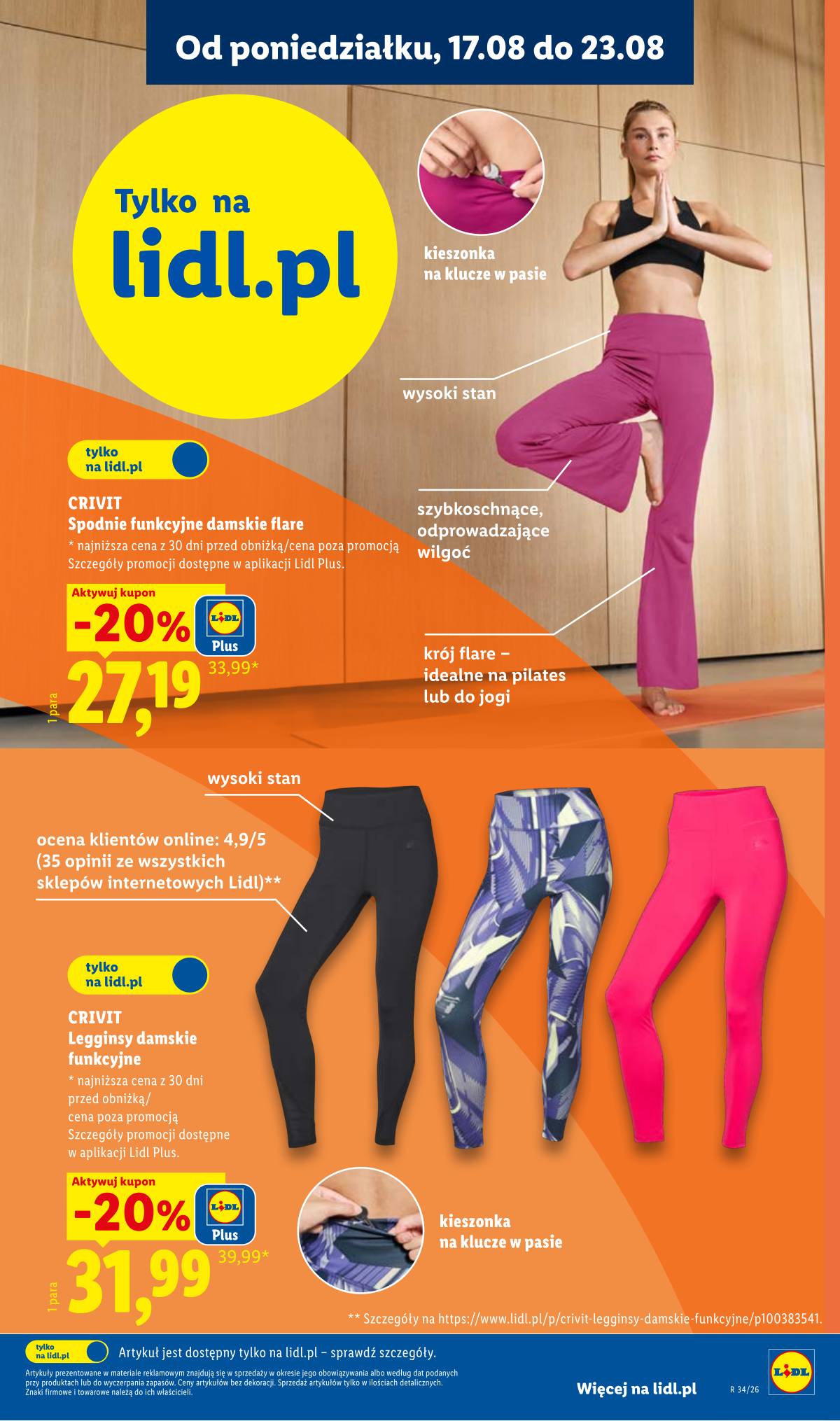 Lidl Lenkija - Gazetka ważna od 17.08. do 22.08. 21 puslapis