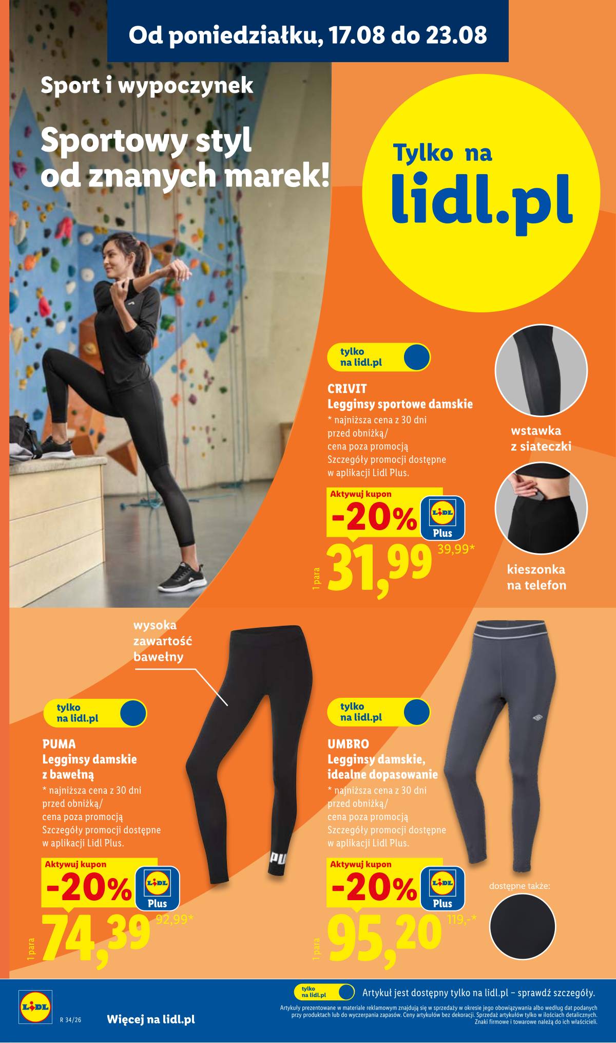 Lidl Lenkija - Gazetka ważna od 17.08. do 22.08. 22 puslapis
