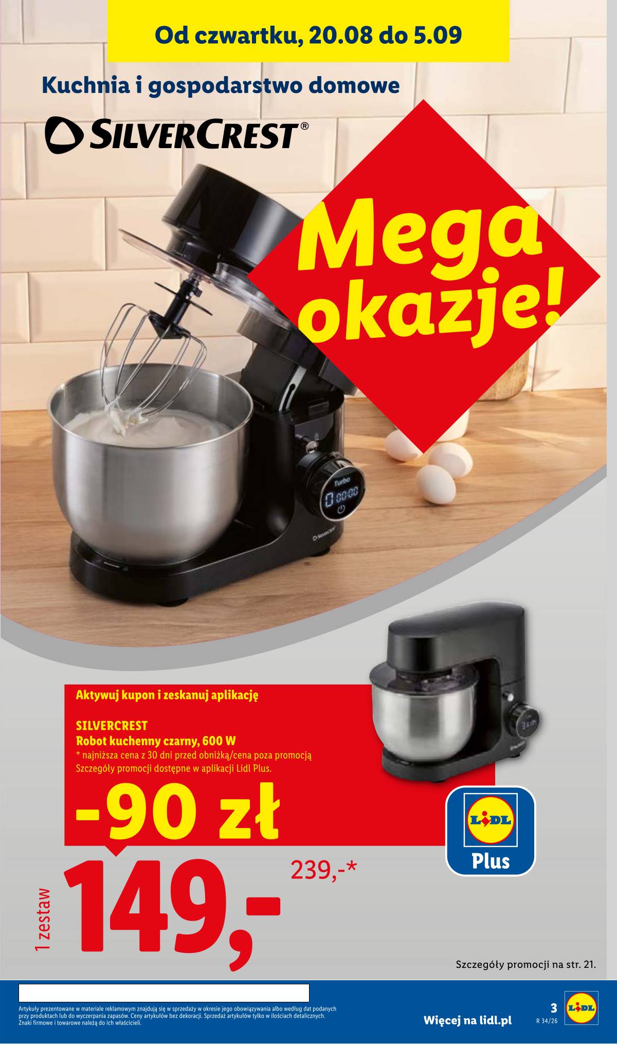 Lidl Lenkija - Gazetka ważna od 17.08. do 22.08. 3 puslapis