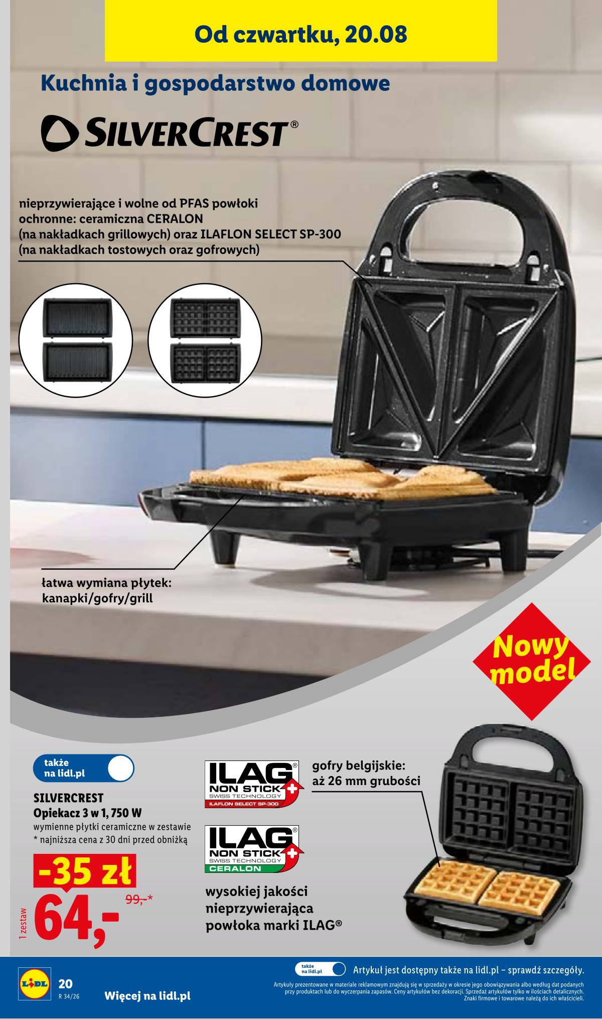 Lidl Lenkija - Gazetka ważna od 17.08. do 22.08. 32 puslapis