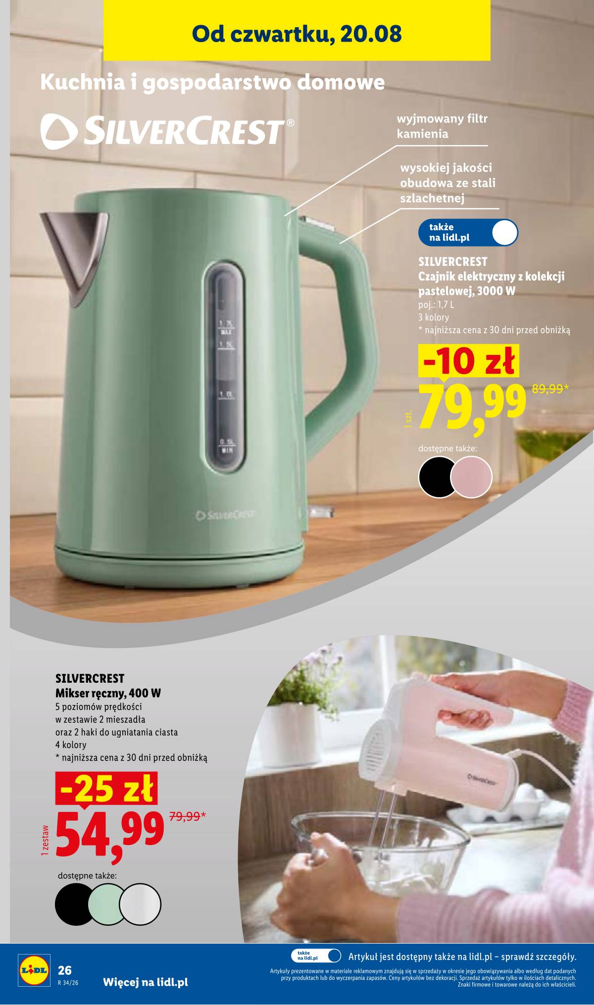 Lidl Lenkija - Gazetka ważna od 17.08. do 22.08. 38 puslapis