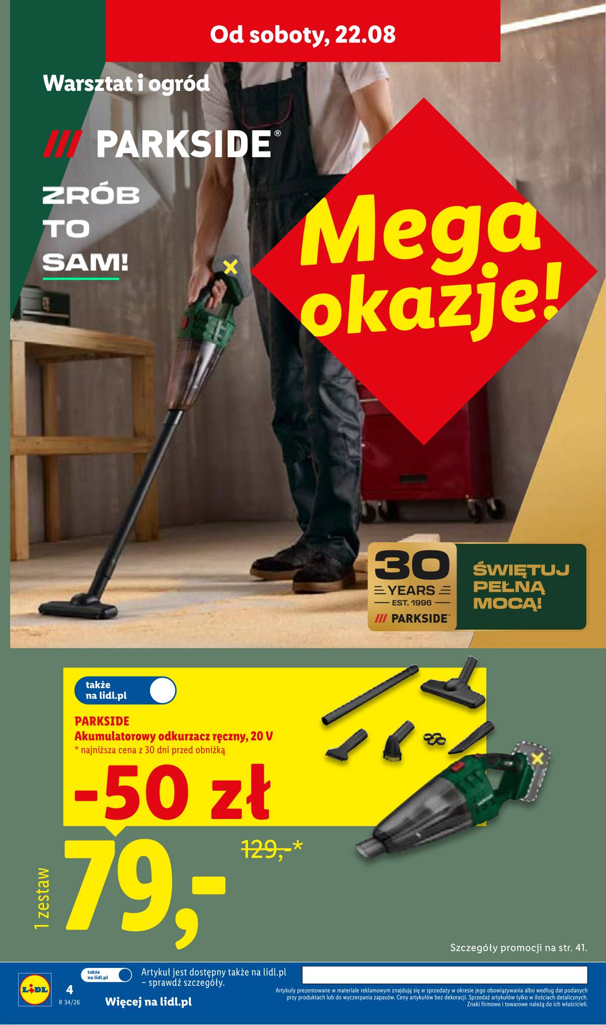 Lidl Lenkija - Gazetka ważna od 17.08. do 22.08. 4 puslapis
