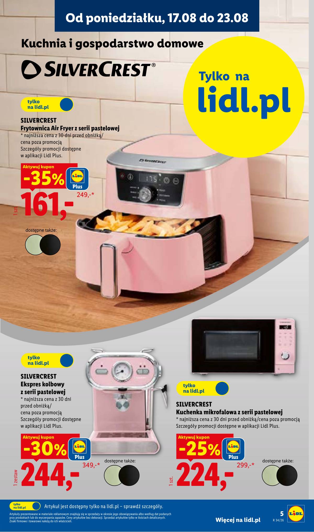 Lidl Lenkija - Gazetka ważna od 17.08. do 22.08. 5 puslapis