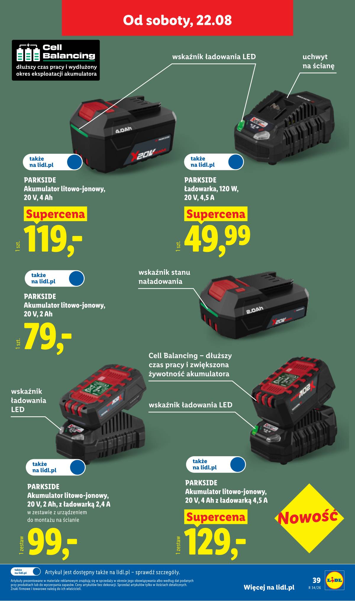 Lidl Lenkija - Gazetka ważna od 17.08. do 22.08. 51 puslapis
