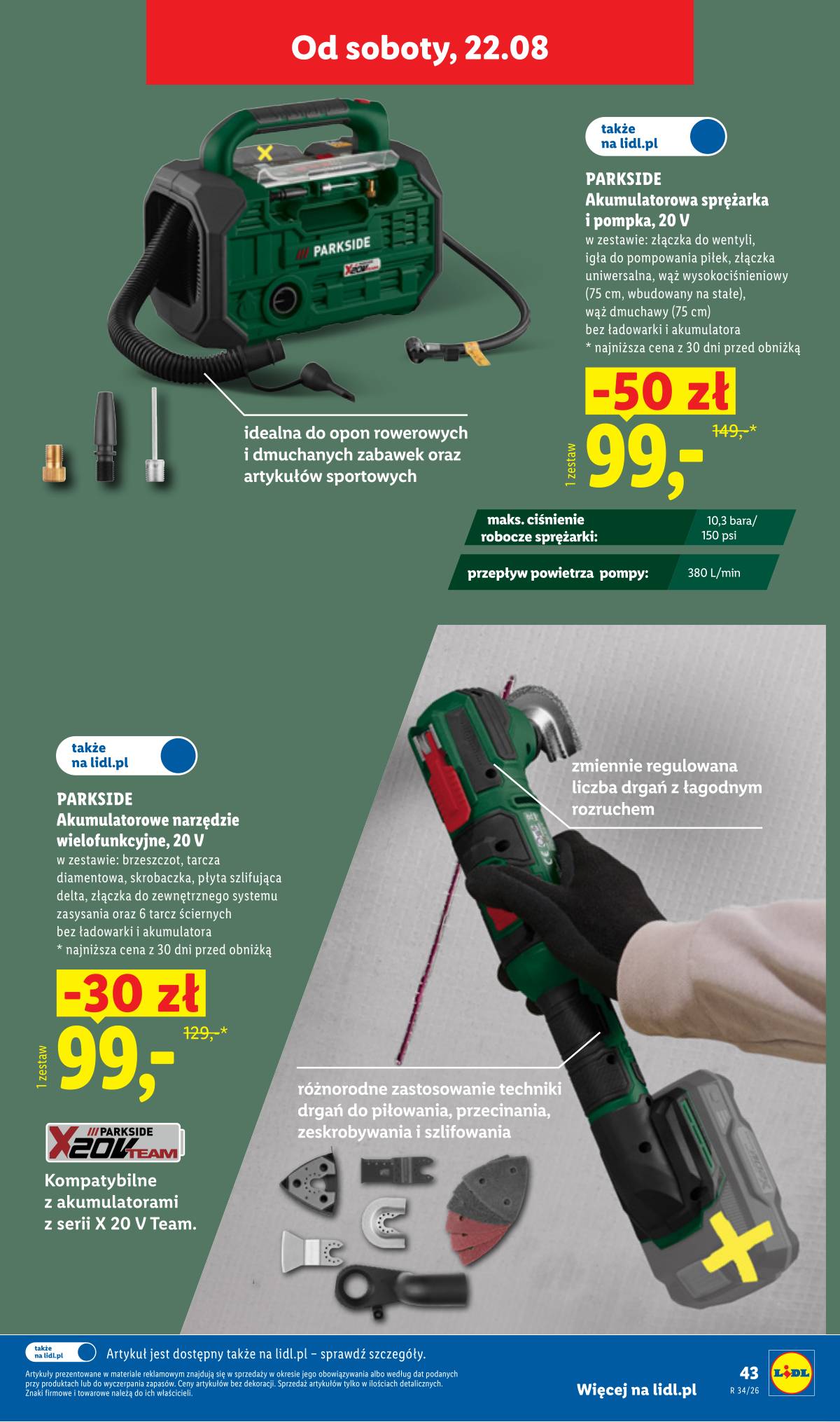 Lidl Lenkija - Gazetka ważna od 17.08. do 22.08. 55 puslapis